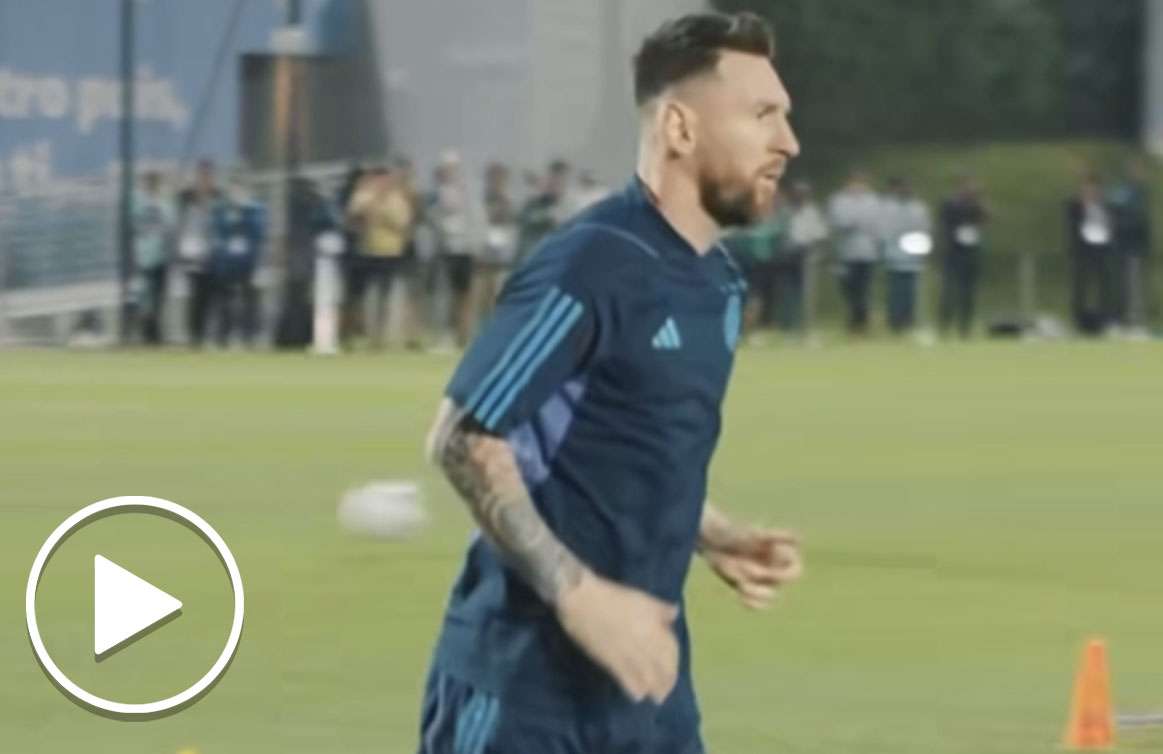 messi allenamento 1