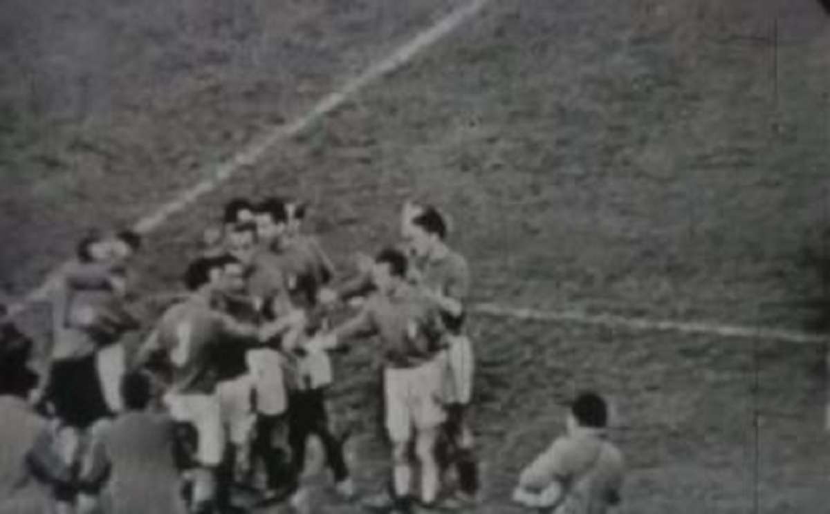 prima partita nazionale in tv