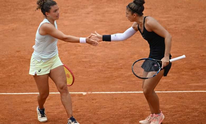 sara errani, jasmine paolini