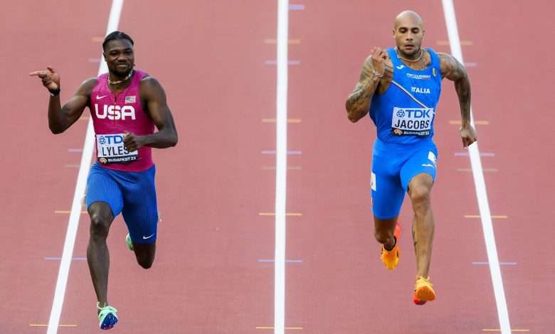Noah Lyles Marcell Jacobs