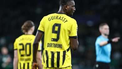 Borussia Dortmund`s Serhou Guirassy champions league