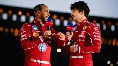 Ferrari Lewis Hamilton e Charles Leclerc