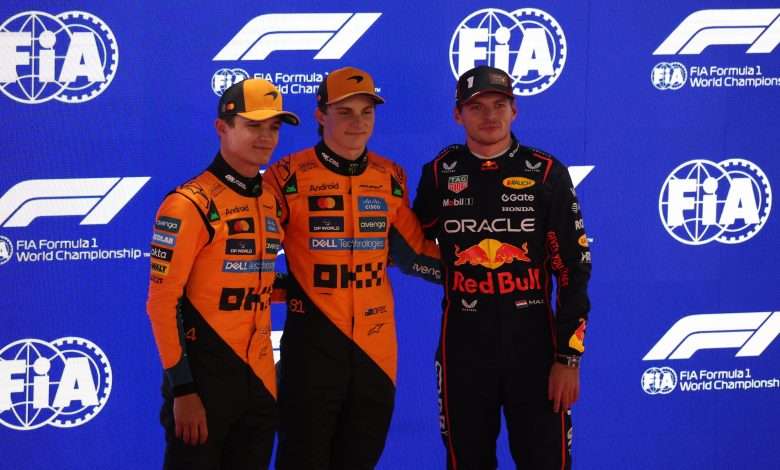 norris, piastri, verstappen